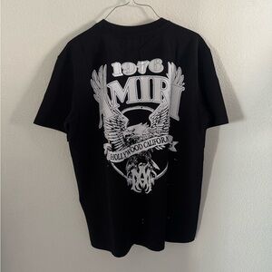 AMIRI Black and White Graphic Tee